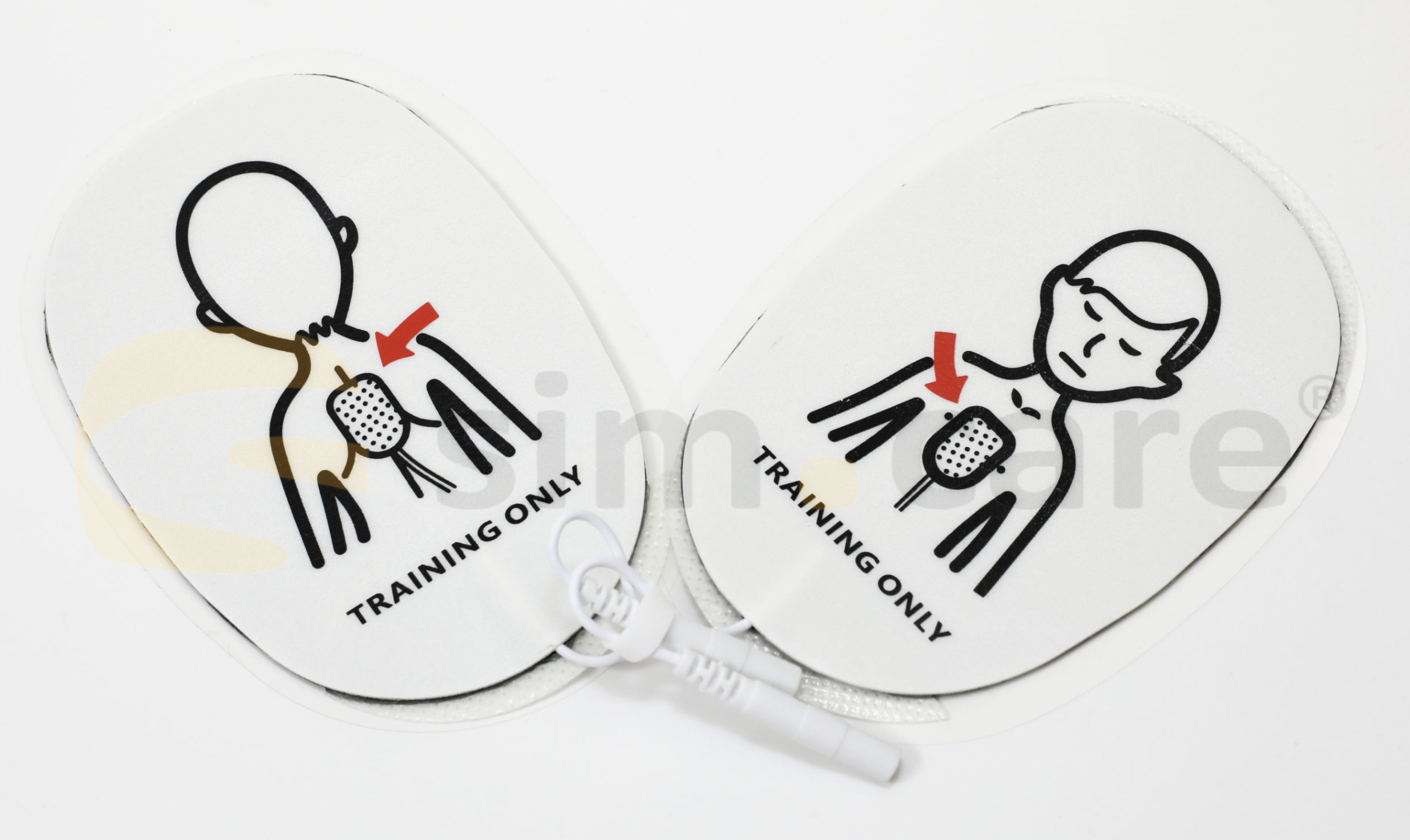 Trainingpads Defibrillations- / Schrittmacherelektrode (Kind) Trainingpads Defibrillations- / Schrittmacherelektrode (Kind)